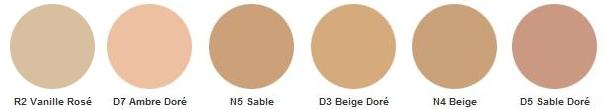 Tonos de maquillaje 